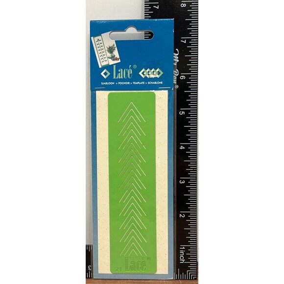 Lacé Paper Cutting Template Stencil Schablone 112307/2021 Steel - Picture 2 of 3